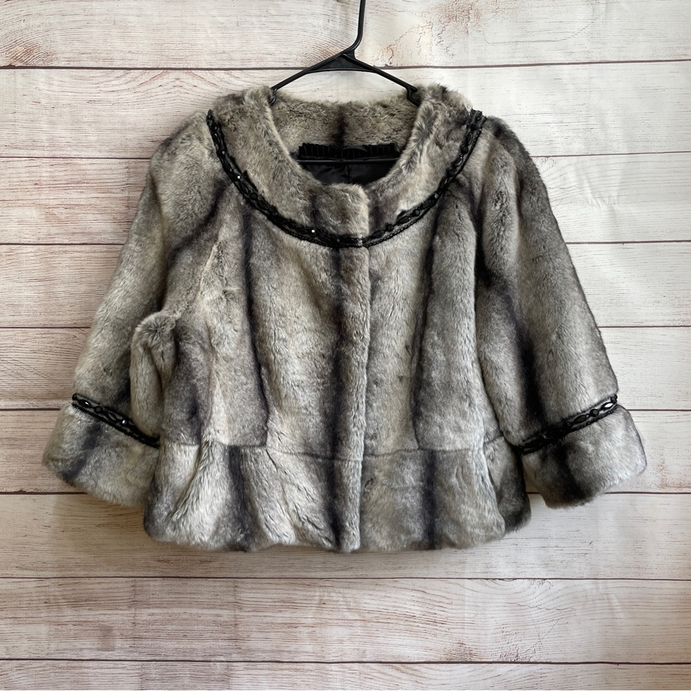 VINTAGE‎ TERRY LEWIS FAUX FUR JACKET